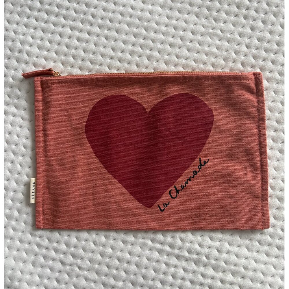 Sezane Pink La Chamade Pouch